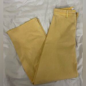 Pistola Yellow Women's Wide Leg Jeans size 24